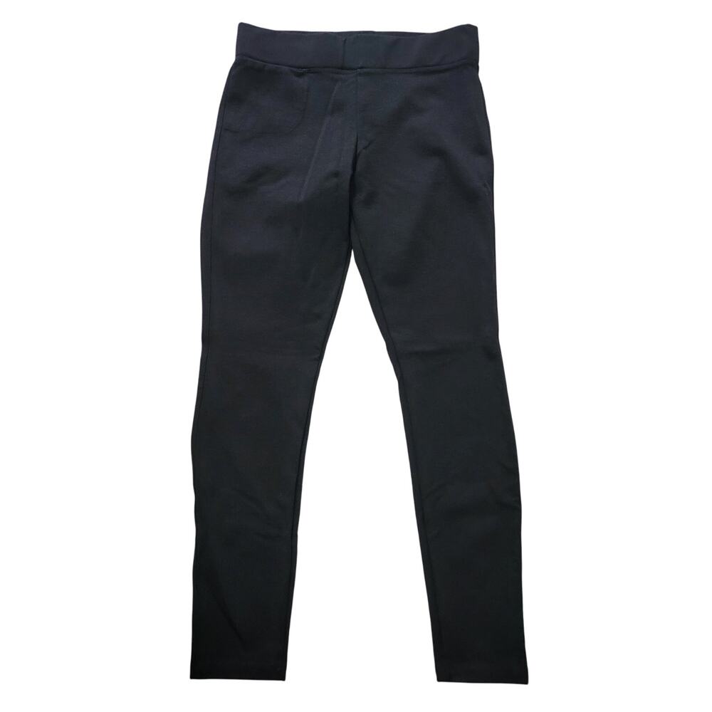American Giant Size 6 Black Leggings Classic Minimalist Quality Every Day - Picture 1 of 7